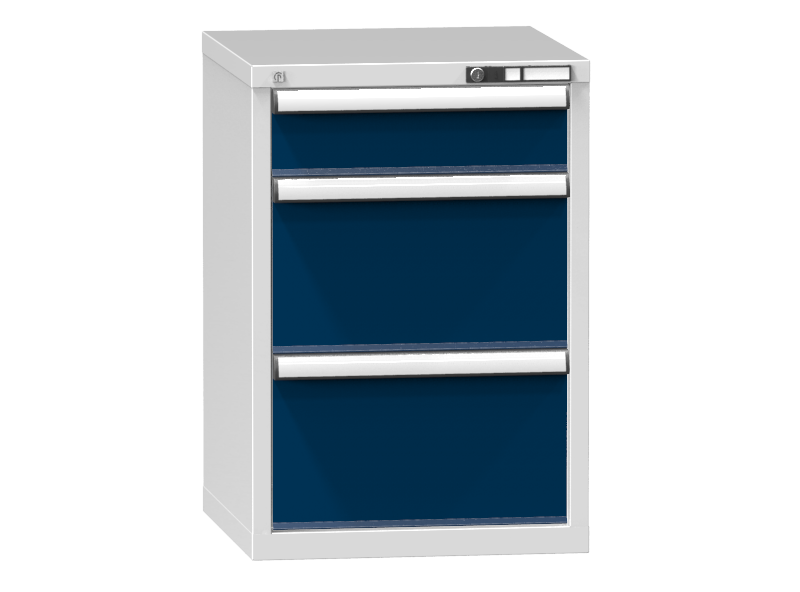 Schubladenschrank - Standcontainer  - 1+2 Schublade - 840x578x600 mm (HxBxT)