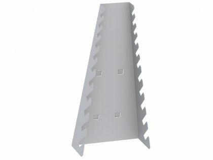 Halter für Schraubenschlüssel - Zubehör für Lochwand/Werkzeugtafel/Lochplatte