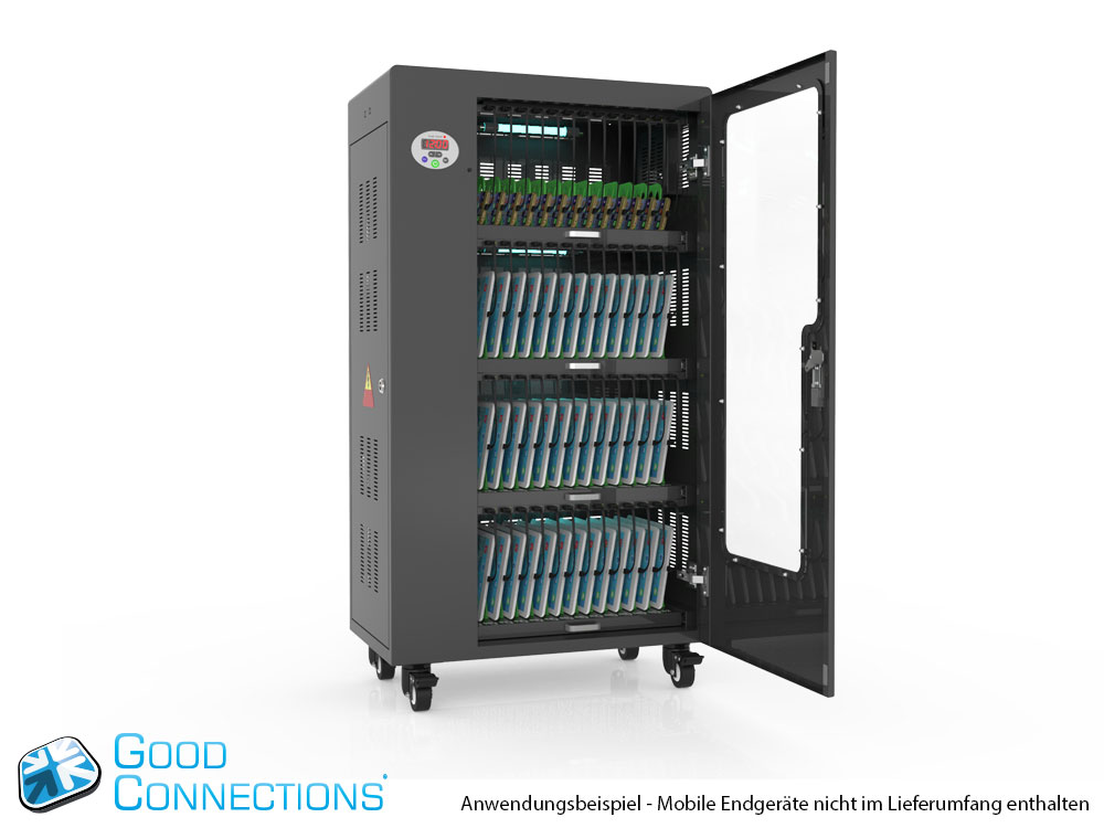 Tablet-Ladewagen für bis zu 52 Geräte - inkl. UV-C Desinfektion