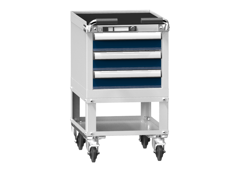 Mobile Container - Rollcontainer  - 3 Schubladen - 785x442x600 mm (HxBxT)