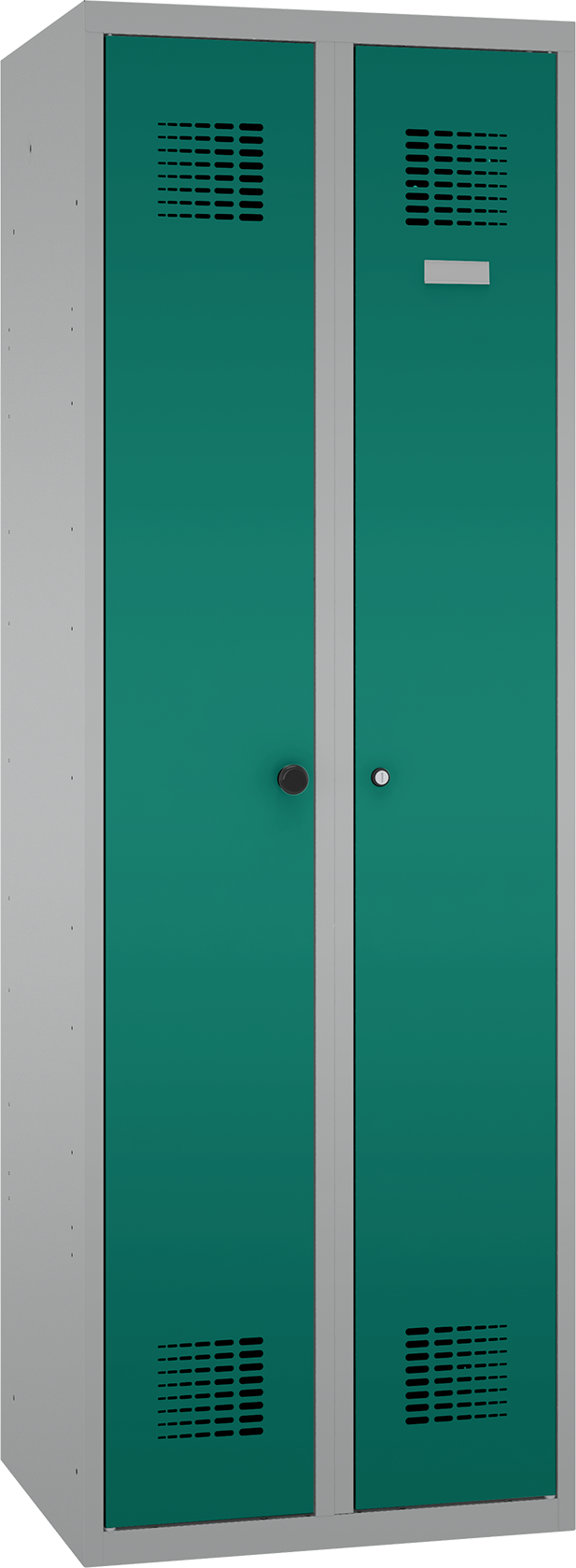 Doppelspind - 2 Abteile - Kleiderstange links/ rechts
