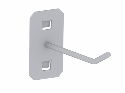 Lochwandhaken Typ L100 - Zubehör für Lochwand/Werkzeugtafel/Lochplatte