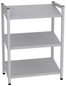 Schuhregal - 3 Böden - 800x600x350 mm (HxBxT)