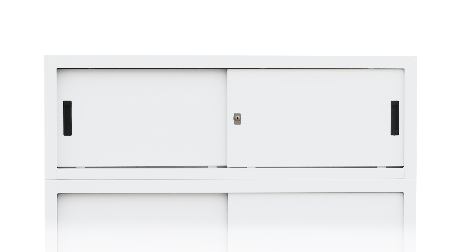 Aufsatzschrank mit Schiebetüren - 450x1600x450 mm (HxBxT)