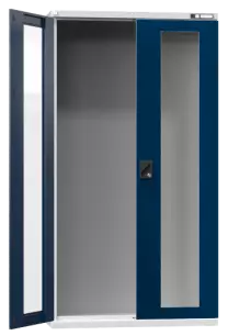 Flügeltürenschrank/ Werkzeugschrank SK2 - KORPUS mit Glastür - 1950x1044x405 mm (HxBxT)