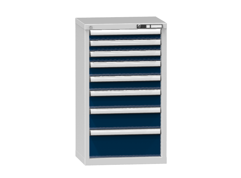 Schubladenschrank - Standcontainer  - 3+2+1+1+1 Schublade - 990x578x464 mm (HxBxT)
