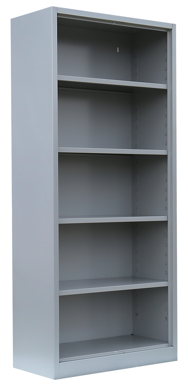 Aktenregal, Büroregal - 1800x800x383 mm (HxBxT) - lichtgrau