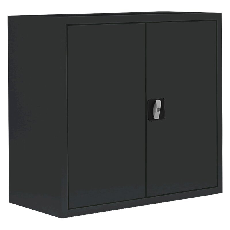 Büroschrank mit Flügeltüren - 1 Einlegeboden - 750x800x383 mm (HxBxT)