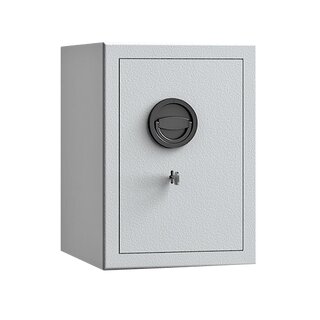 Möbeltresor - Sicherheitsstufe B - Einbruchschutz S2 - 420 x 300 x 380 mm - lichtgrau