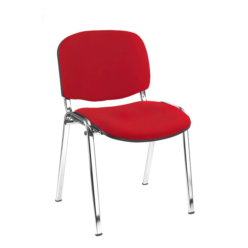 Polsterstuhl - 470/820 x 545 x 425 mm (HxBxT) - chrom