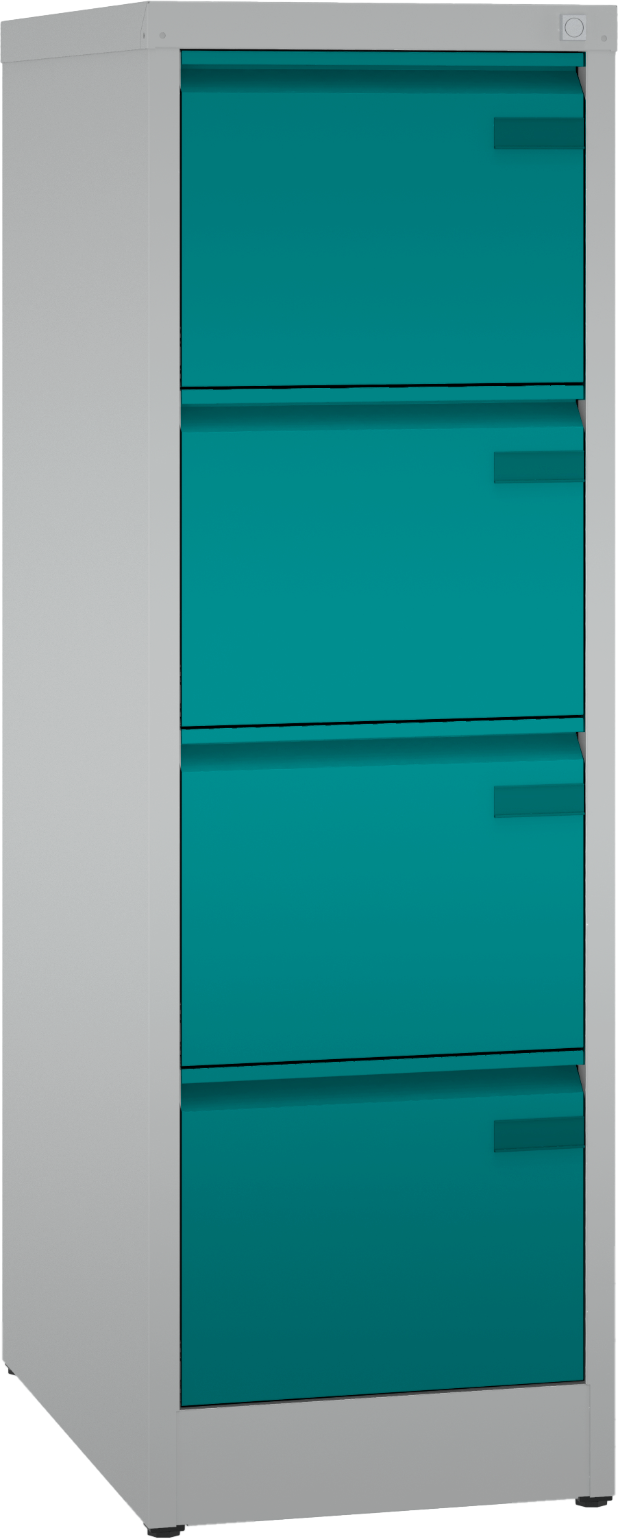 Hängeregister mit 4 Schubladen -A4 1292 x 415 x 633 mm (HxBxT)