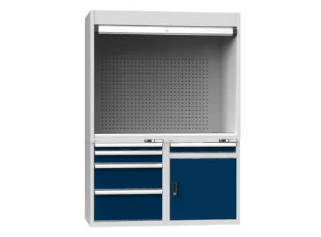 Prüfarbeitsplatz -  KZ - 2069x1462x753 mm (HxBxT)