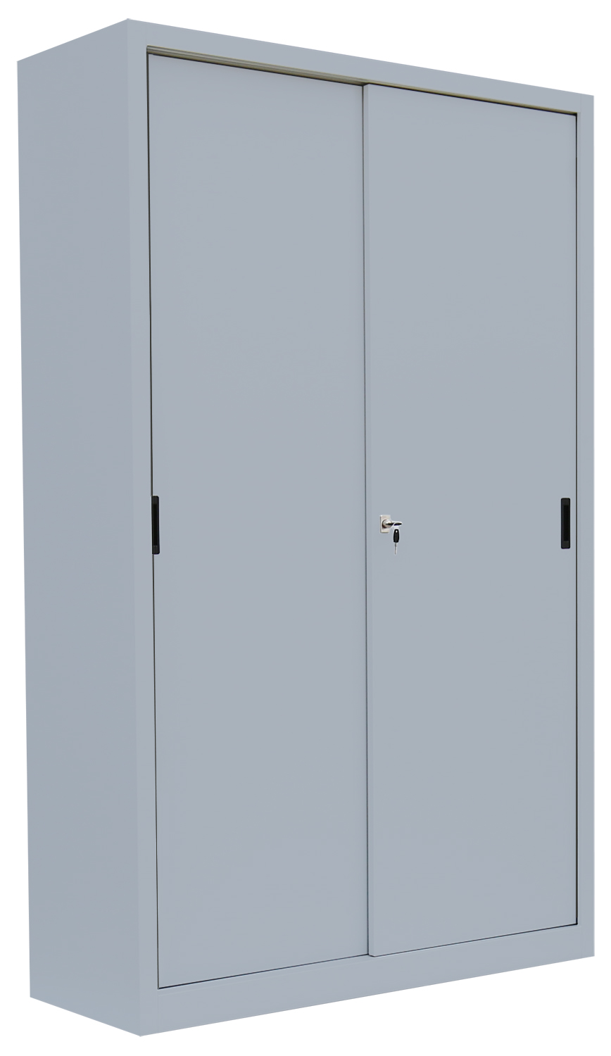 Schiebetürenschrank - 4 Einlegeböden - 1950x1200x450 mm (HxBxT)