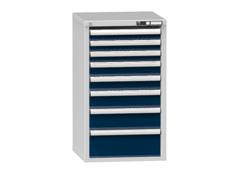 Schubladenschrank - Standcontainer  - 3+2+1+1+1 Schublade - 990x578x600 mm (HxBxT)