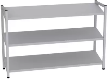 Schuhregal - 3 Böden - 800x1200x350 mm (HxBxT)