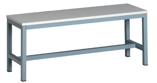 Sitzbank freistehend  - mit Holzplatte - verschiedene Größen