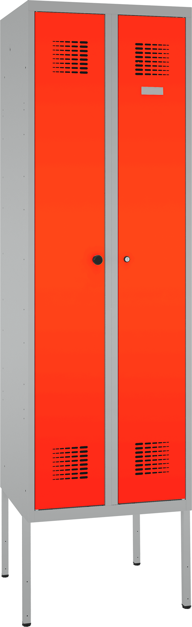 Doppelspind - 2 Abteile - Kleiderstange links/ rechts