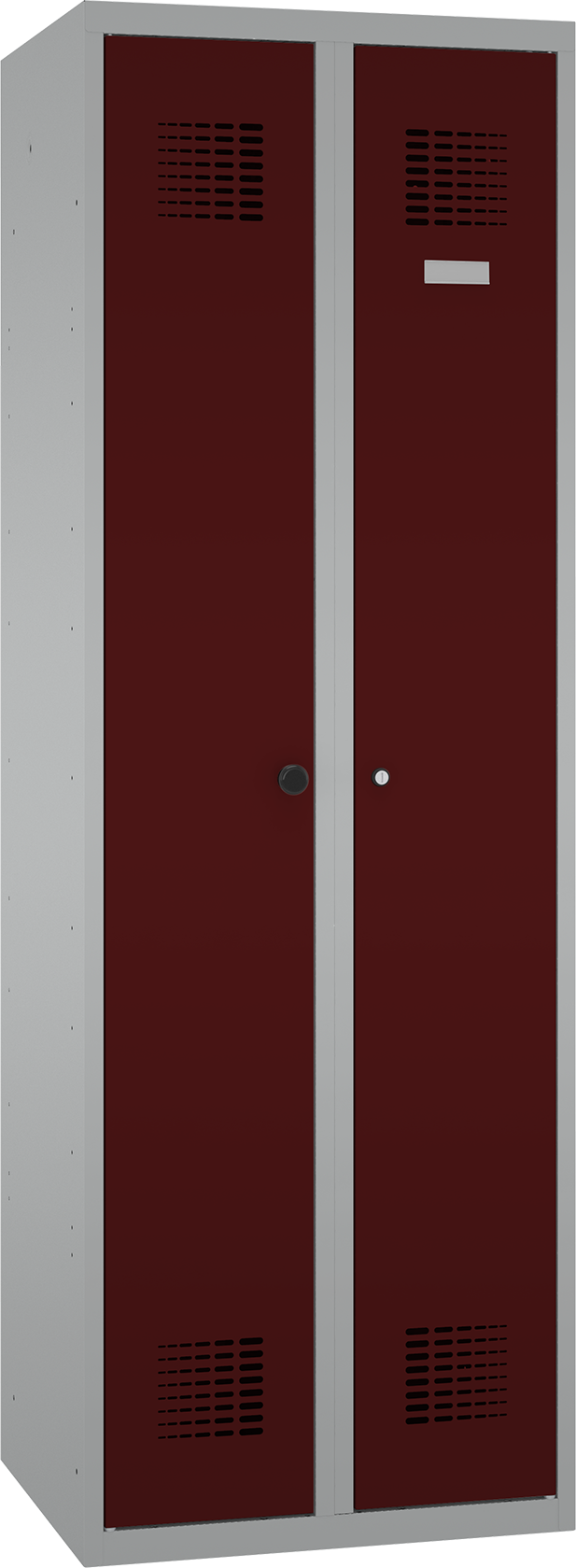 Doppelspind - 2 Abteile - Kleiderstange links/ rechts