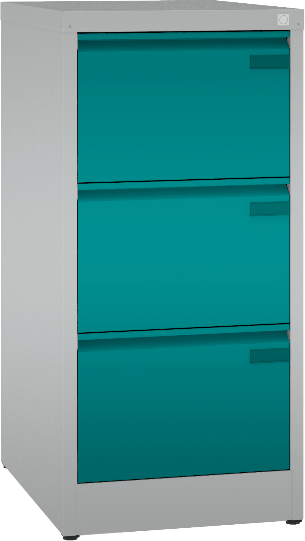 Hängeregister mit 3 Schubladen - A4 1007 x 482 x 633 mm (HxBxT)