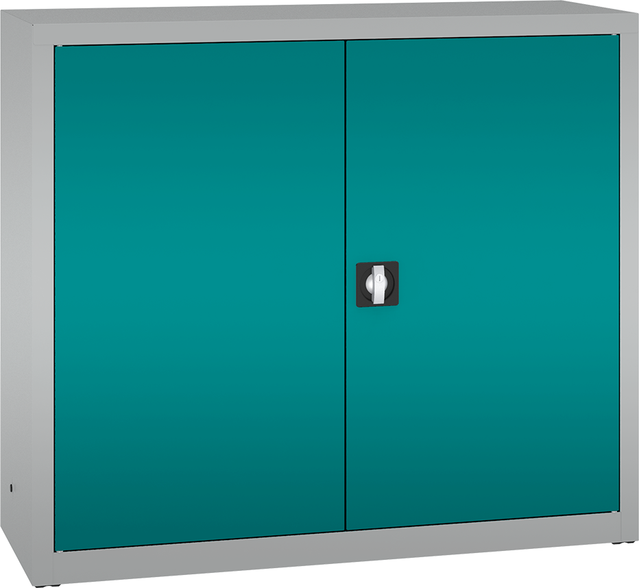 Büroschrank mit Flügeltüren - 2 Einlegeböden