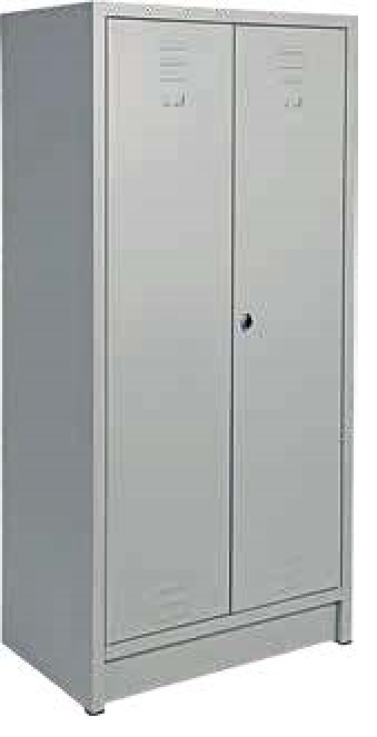 Metallspind - 1800x800x500mm - mit Hutboden und Kleiderstange