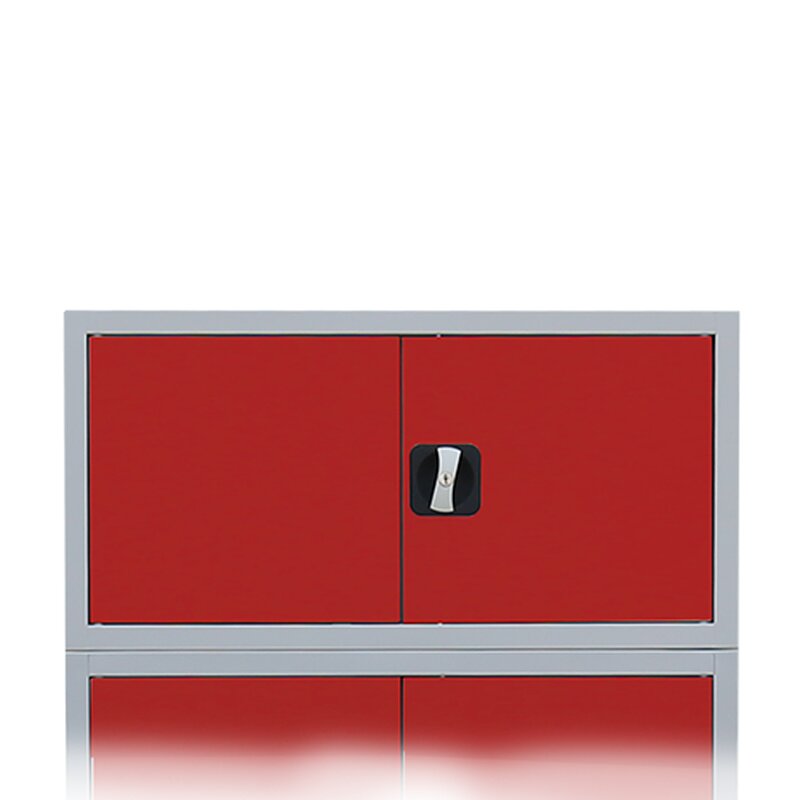 Aufsatzschrank mit Flügeltüren - 1 Fach - 450x800x383 mm (HxBxT)
