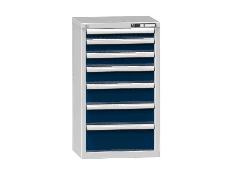 Schubladenschrank - Standcontainer  - 1+2+1+2+1 Schublade - 990x578x464 mm (HxBxT)