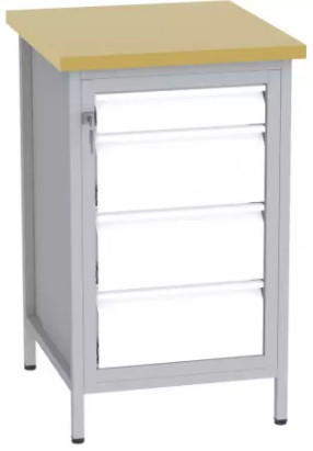 Bohrmaschinentisch - 3 + 1 Schubladen - 880x550x600 mm (HxBxT)