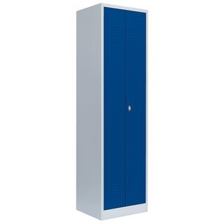Spind, Mehrzweckspind mit Flügeltüren - 1 Abteil - 1800x500x500 mm (HxBxT)