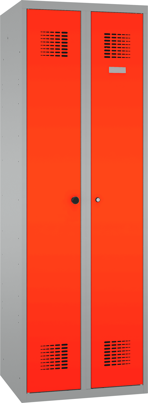 Doppelspind - 2 Abteile - Kleiderstange links/ rechts