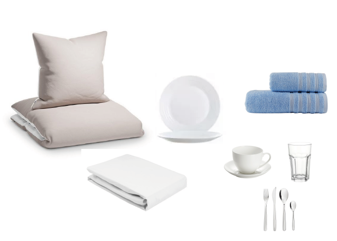 Hausrat Paket - 1 Person - Variante 2