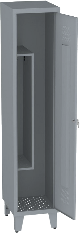 Skischrank - 1 Abteil - mit 1 Zusatzfach