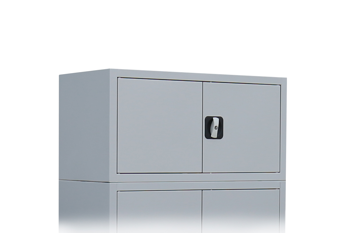 Aufsatzschrank mit Flügeltüren - 1 Fach - 450x925x422 mm (HxBxT)