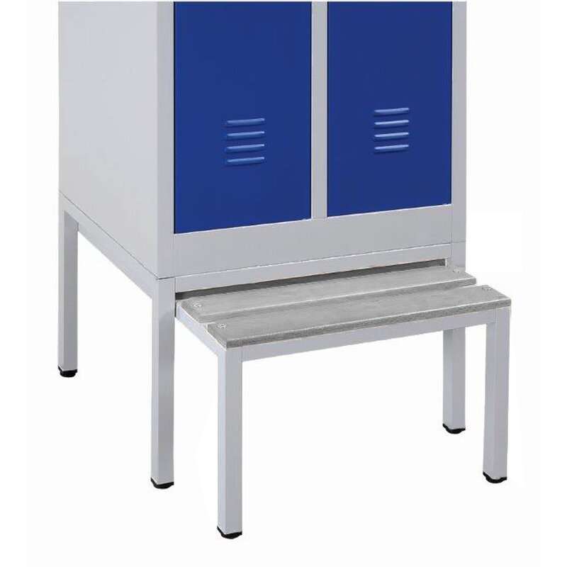 Sitzbankuntergestell mit PVC-Latten und Auszug - verschiedene Größen