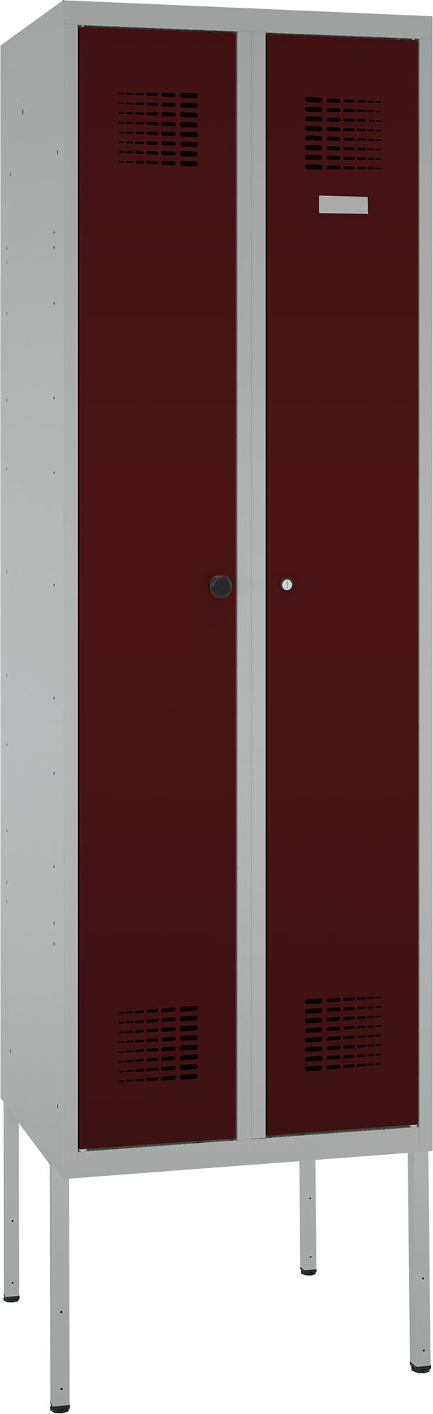 Doppelspind - 2 Abteile - Kleiderstange links/ rechts