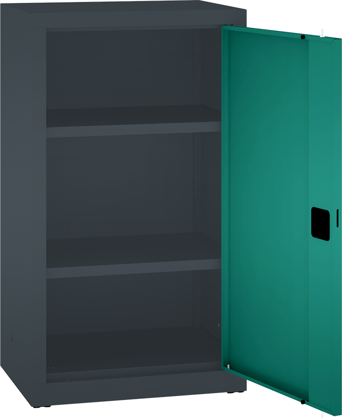 Büroschrank mit Flügeltüren - 2 Einlegeböden