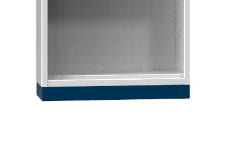 Hubwagensockel -  für Rollladenschrank SR4 - Höhe: 100 mm