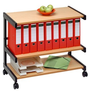 Bürowagen, 3 Ebenen, 670x810x430 mm (HxBxT)