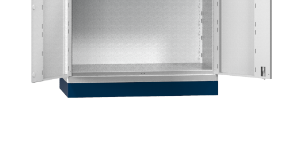 Hubwagensockel-  für Flügeltürenschrank SK2 - Höhe: 100 mm