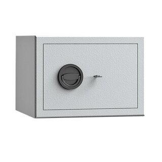 Möbeltresor - Sicherheitsstufe B - Einbruchschutz S2 - 300 x 420 x 380 mm - lichtgrau