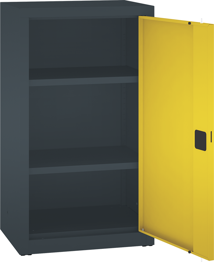 Büroschrank mit Flügeltüren - 2 Einlegeböden