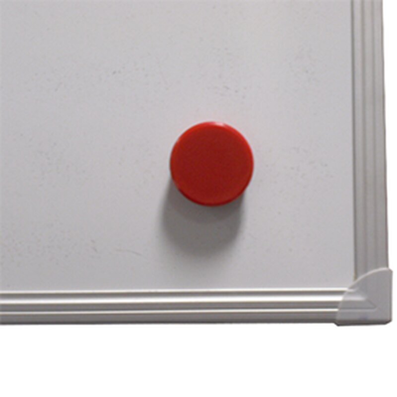 Kraftmagnet - Haftkraft bis 2,5 kg - Ø 38 mm - rot